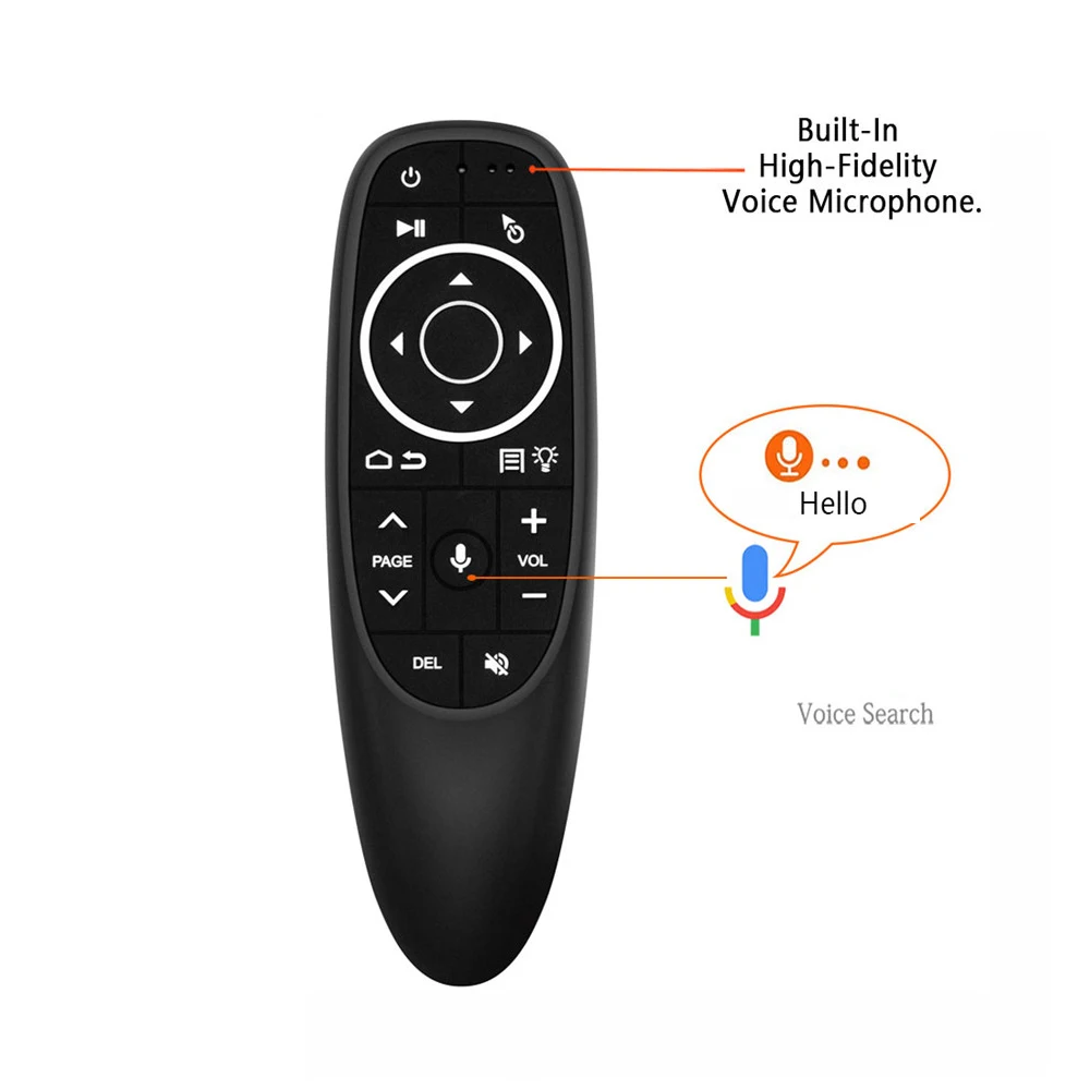 kebidu 2.4GHz Mini Fly G10S for Gyro Voice Air Mouse G20S Android TV Box PC Wireless Microphone Remote Control IR Learning | Электроника
