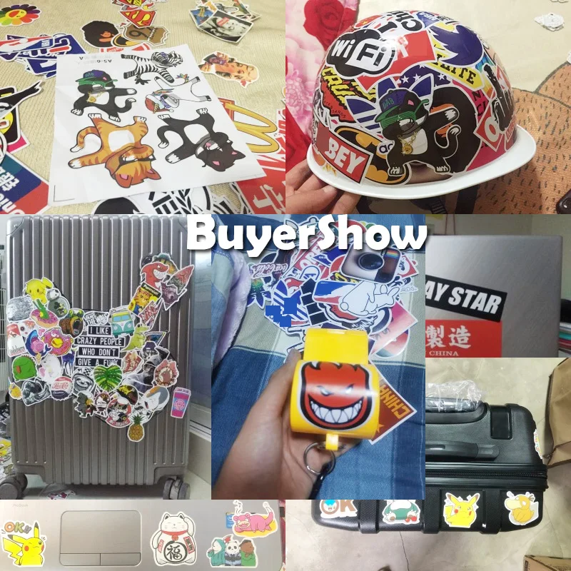 Мультяшные наклейки Улица Сезам s для детей скейтборд ноутбук чемодан