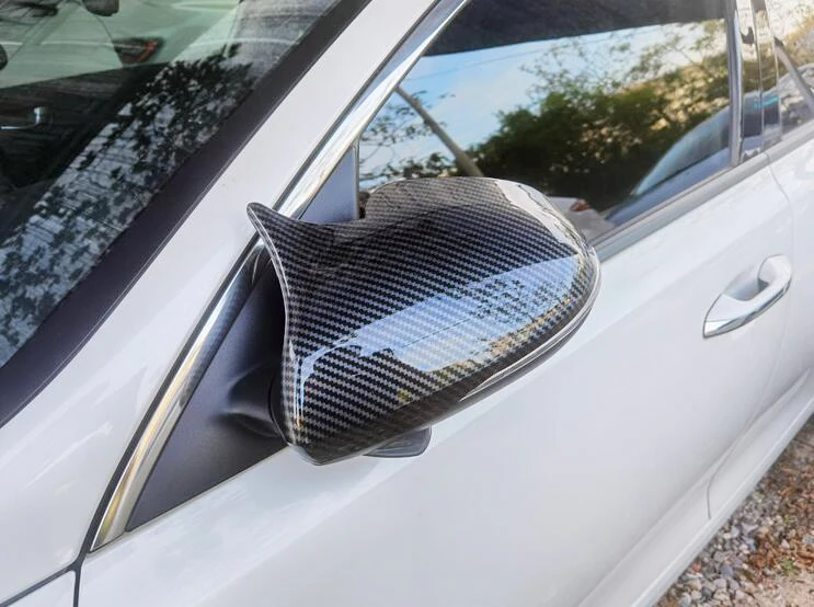 For Kia Optima K5 2016-2019 Back Mirror Covers Reversing mirror case cover Look ABS 2PCS Cover paste Side | Автомобили и