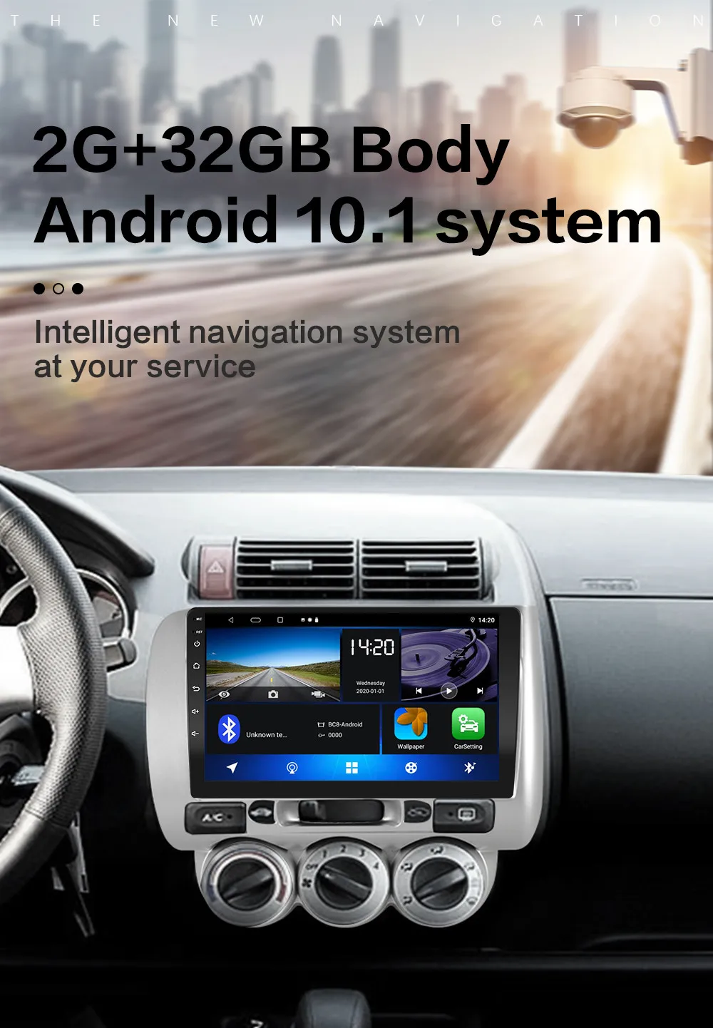 9 &quotAndroid 10 0 для HONDA JAZZ City 2002 2003 2004 2005 2006 2007 2DIN Мультимедиа Стерео Автомобильный