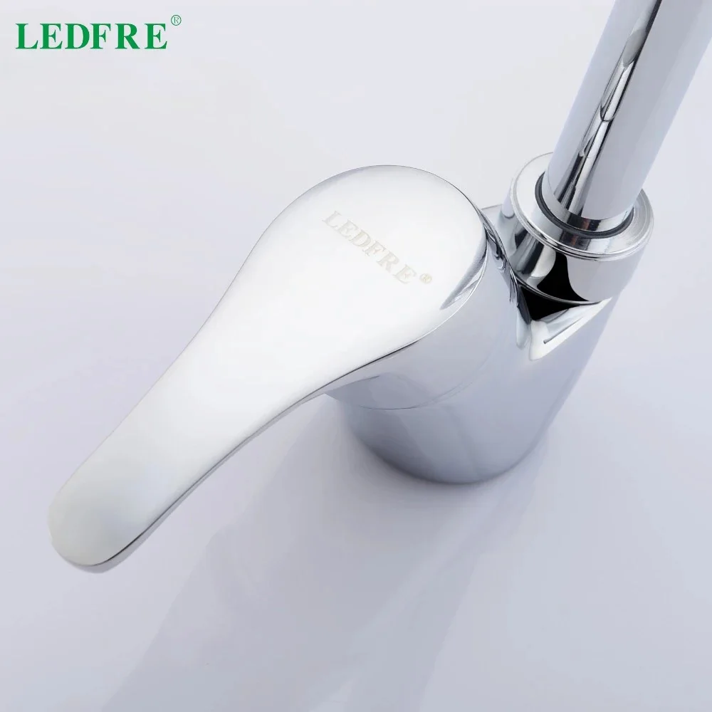 LEDFRE смеситель для кухонной раковины с одной ручкой горячей и холодной воды