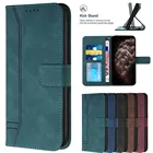 Чехол-Кошелек для Xiaomi Poco X3 NFC M3 C3 Redmi 9A 9AT 9i 9C Note 10 9S 9T 8 8T 9 Pro Max, кожаный, с магнитной застежкой