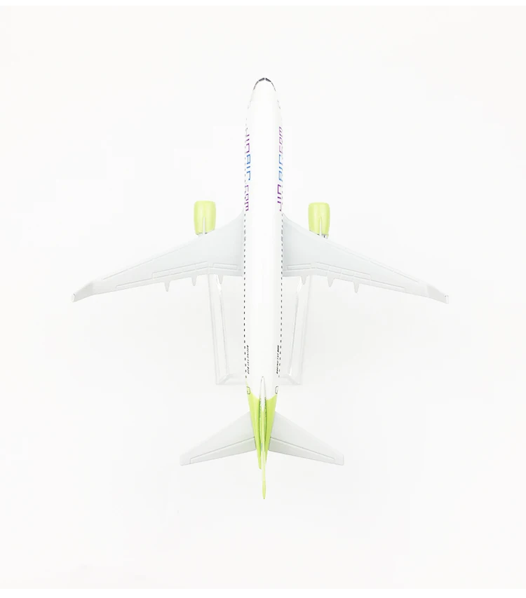 

16cm 1/400 Korea Jin Airways Airbus Boeing 737 Aircraft model Airplane model plane kids Children birthday gifts toys display