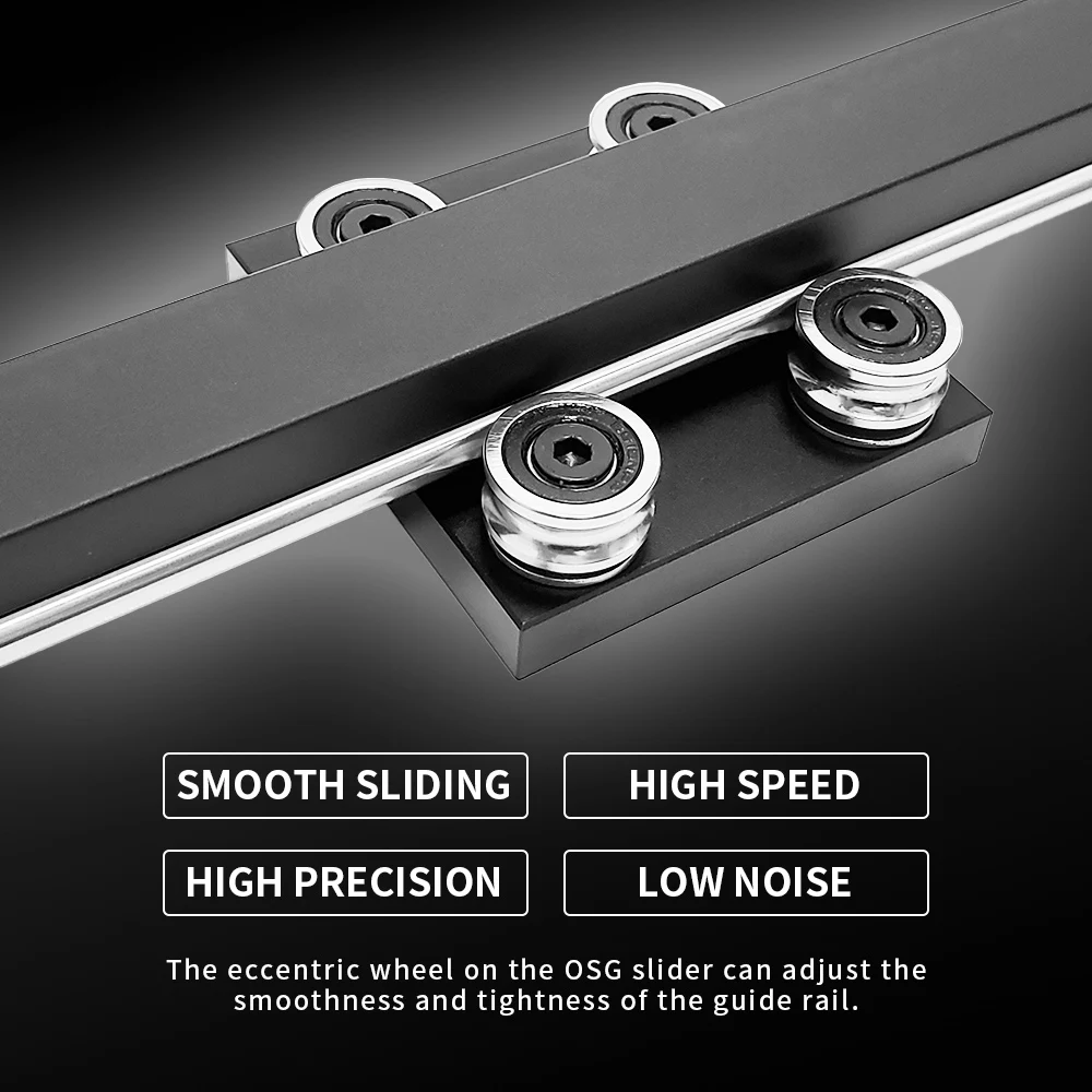 Tronxy X5SA Pro Quiet Drive 3D Printer OSG Double Axis External Guide Rail Desktop DIY Kits Titan Extruder Printing TPU Filament