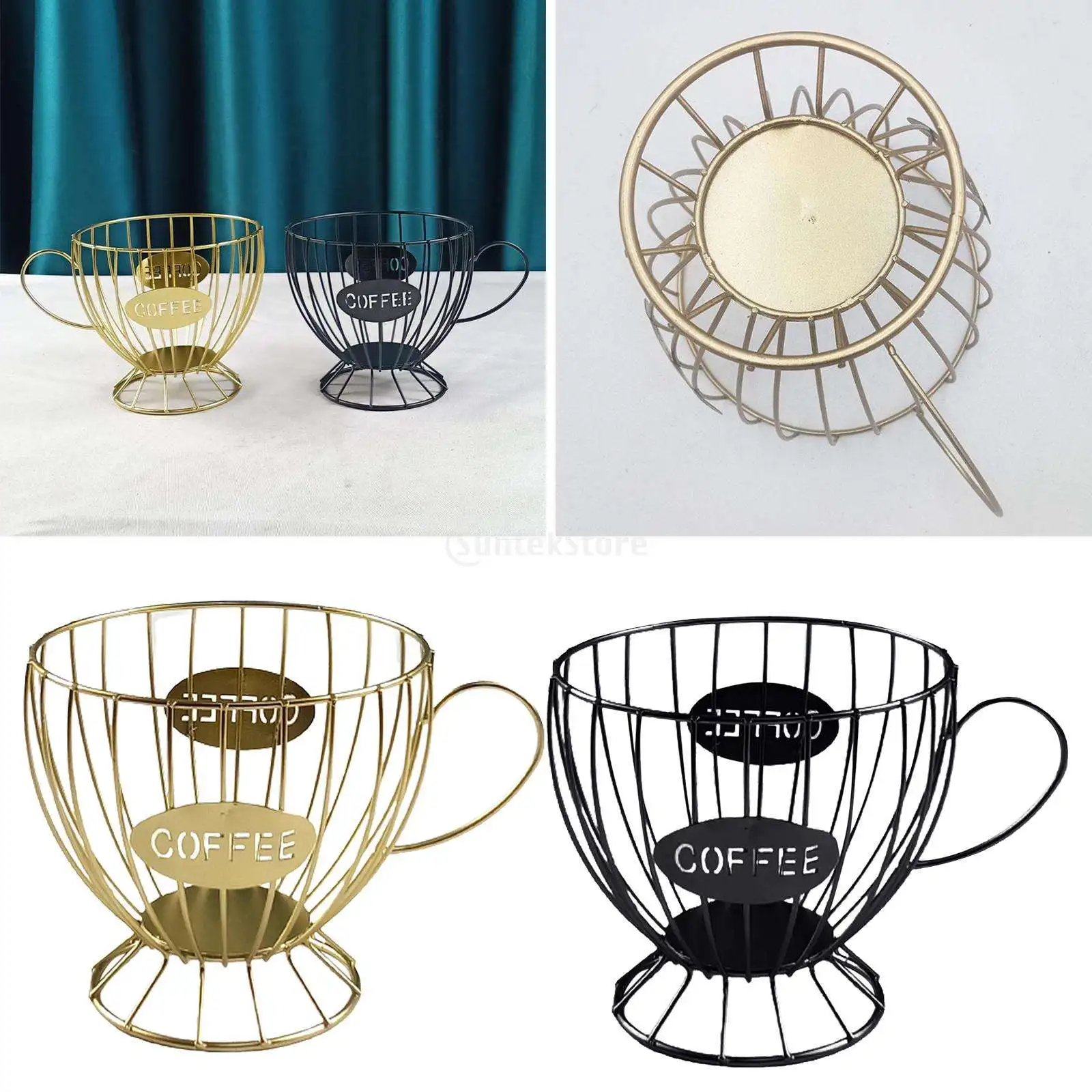 

Держатель для кофейных капсул, органайзер для чашек, корзина для хранения, миска большой емкости