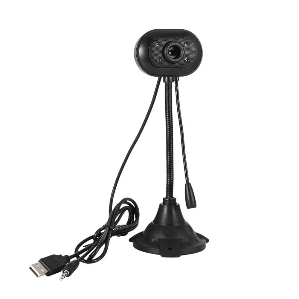 Компьютерная камера сенсор видео запись веб-камера с микрофоном ночной для