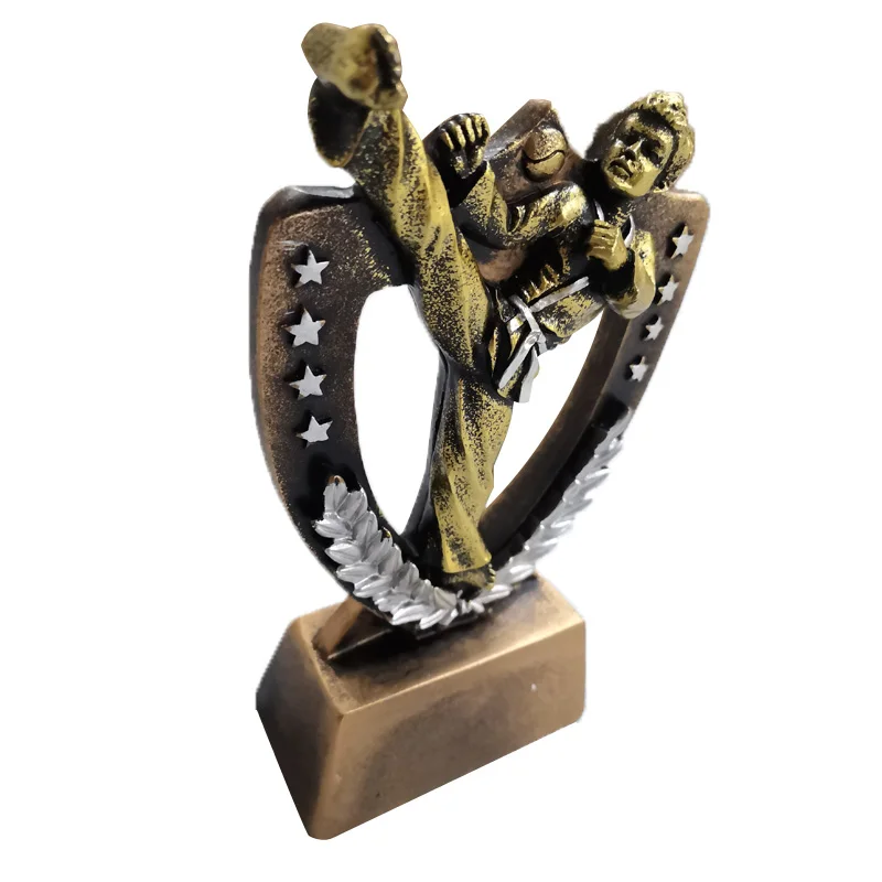 Творческий Классический тхэквондо блокируя плитка Изделия из смолы украшения