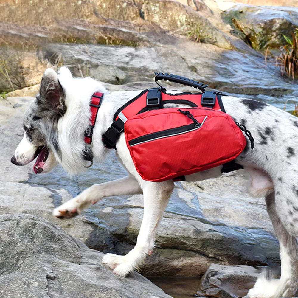 ПЭТ открытый рюкзак большой собаки регулируемая седло мешок жгут Перевозчик