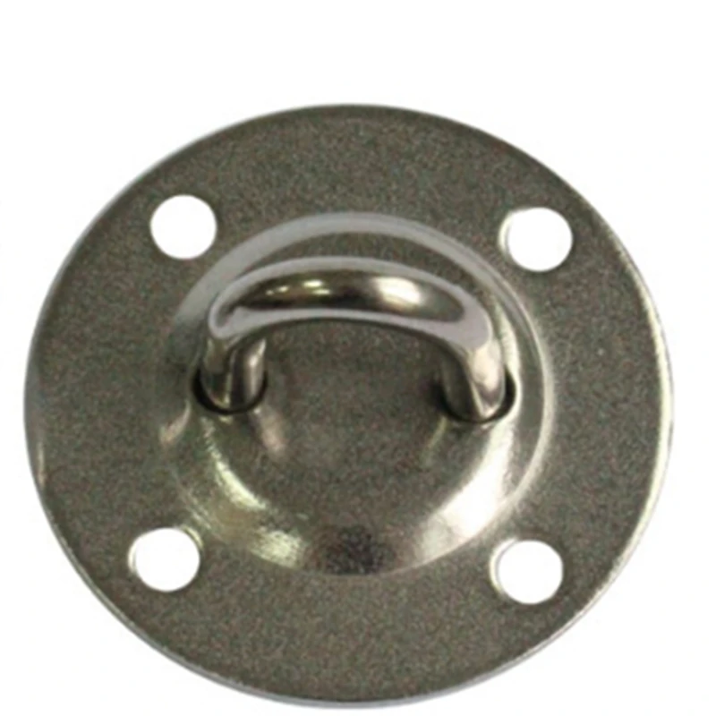 

Stainless Steel Yoga Fixed Plate Hammock Sandbag Swing Top Buckle Hook Load-Bearing Fixed Round Hanging Plate
