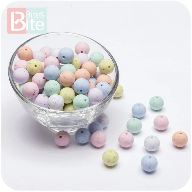 Bite Bites-Cuentas de silicona para dentici&oacute;n de beb&eacute;, abalorios de 15mm, 30 unidades, 4-6 meses, seguros y naturales, respetuosos con el medio ambiente, No t&oacute;xicos, sin BPA-5