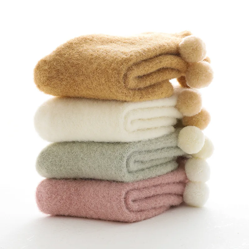 

Autumn Winter Thick Soft Baby Girls Socks Newborn Baby Socks Infant Baby Boy Socks Warm Slip-resistant Floor Socks