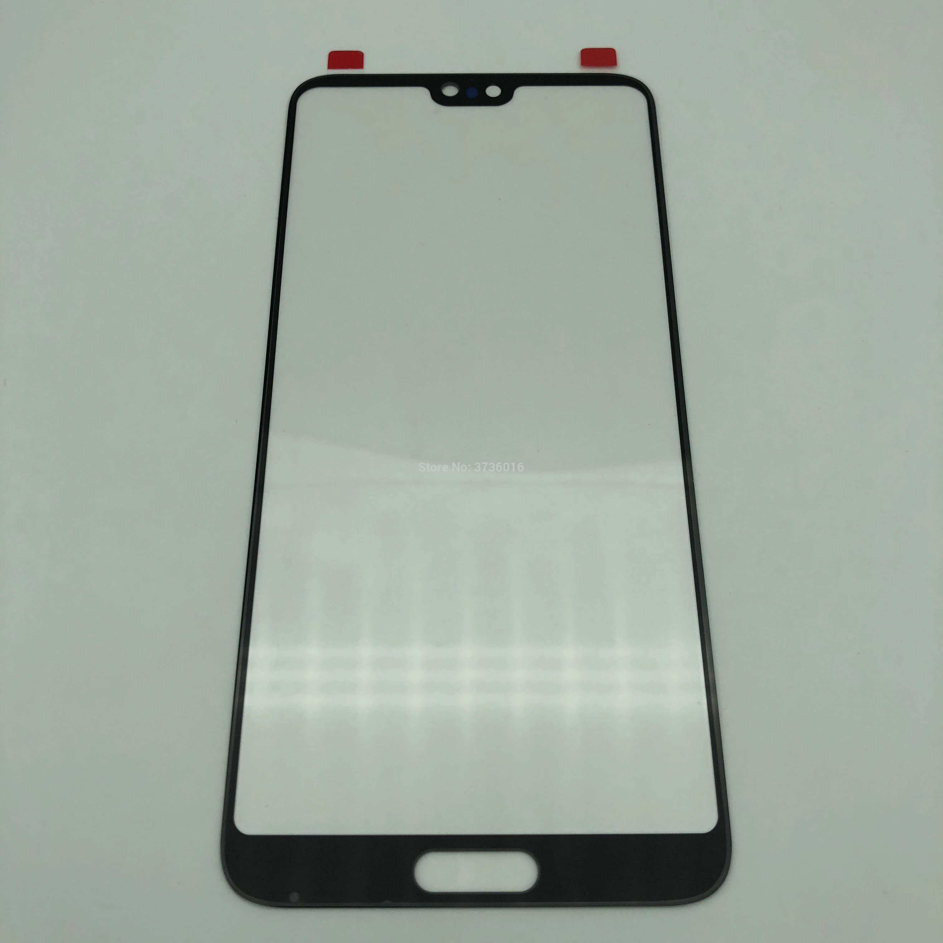 Передняя стеклянная панель сенсорного экрана для Huawei P20 pro стекло с трещинами