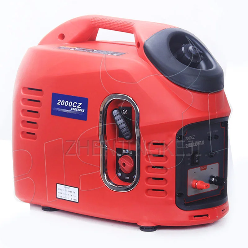 

Silent Inverter Generator Small Portable Gasoline Power Generation Equipment Car Household/Outdoor Extended Range Dynamotor2.2KW