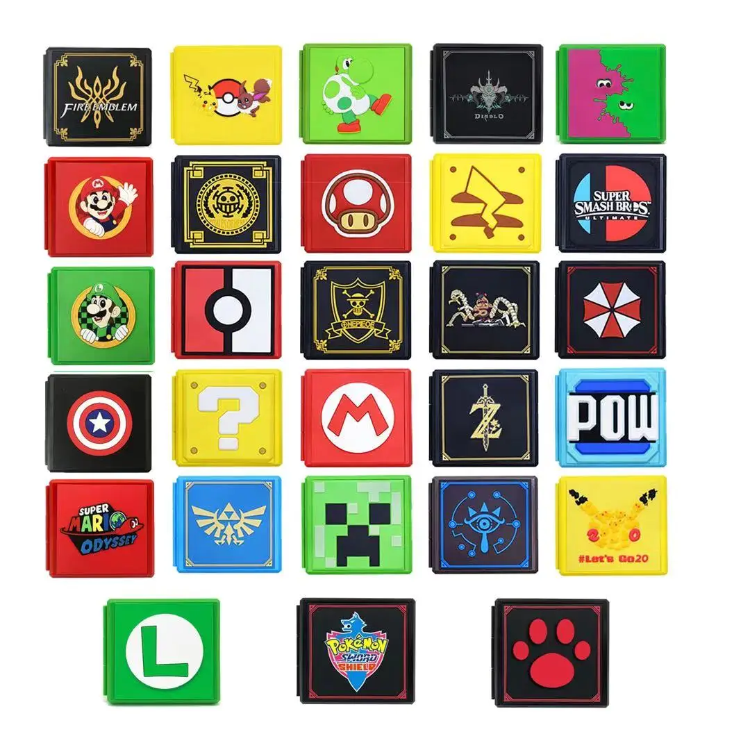 Портативный чехол для хранения игровых карт Nintendo s Switch жесткий Switch|Запасные