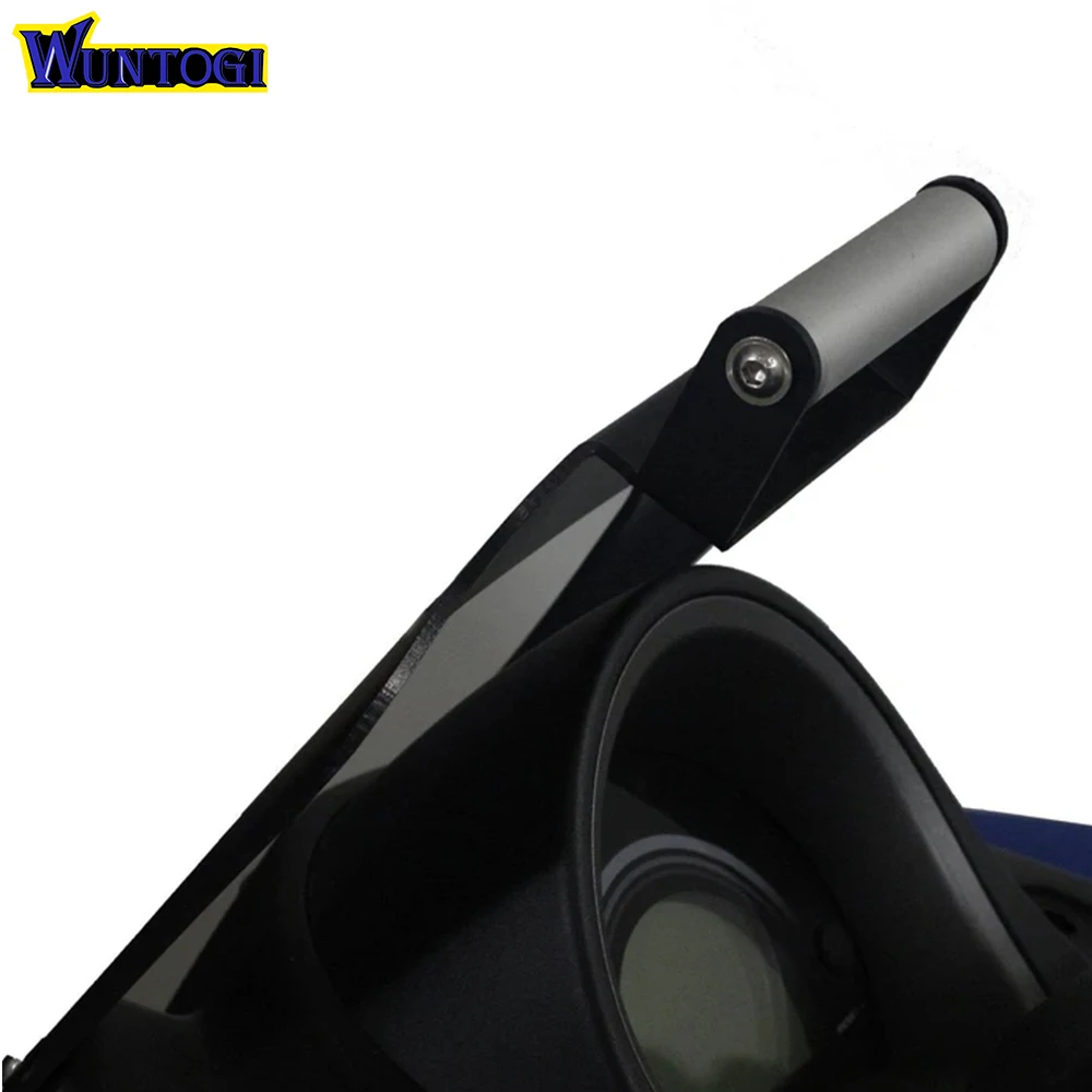 Кронштейн для навигации мотоцикла Yamaha N-MAX NMAX 125 155 2015-2020 Алюминиевая Подставка