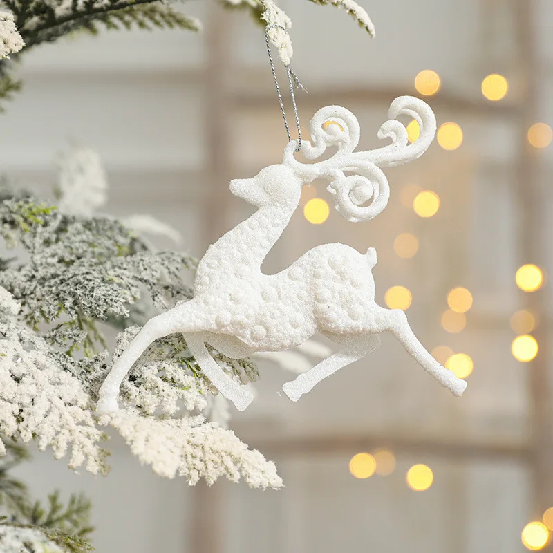 

Christmas Decorations 2022 Home Decoration Accessories Snowflake Angel Pendant Ornament Noel Natal Gifts