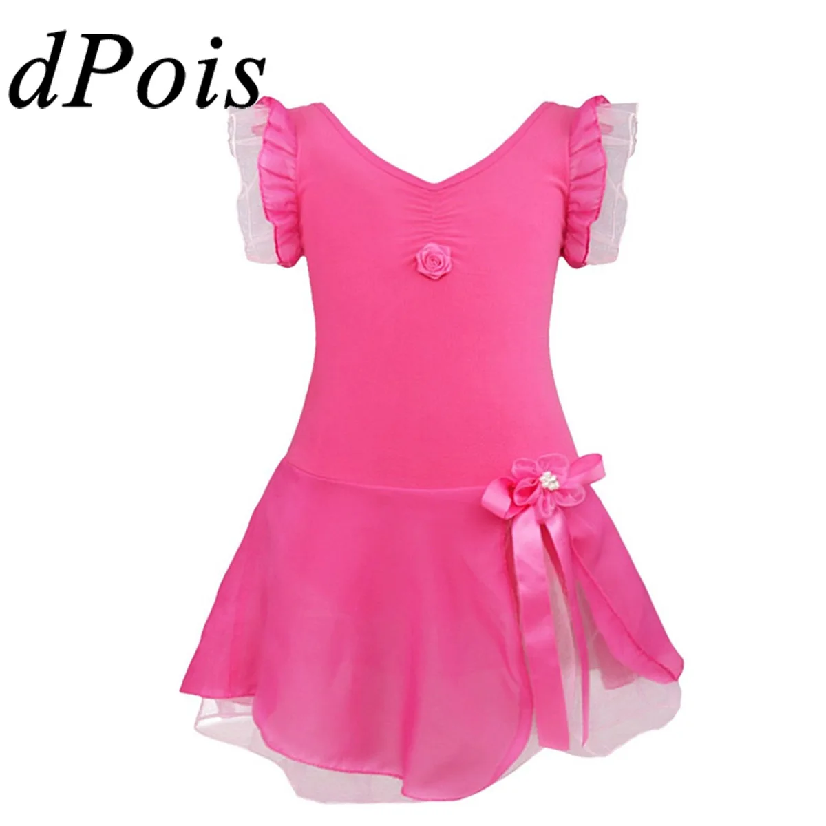 

Kids Girls Ballet Dress Dancing Tutu Ballet Leotard Dress Girl Gymnastics Leotard Ballerina Ballet Clothing Childrens Dancewear