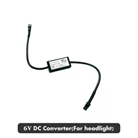 dc converter 12v 24v 36v 48v 60v to 6v ebike 6v front light tail light function electric convertion accessories