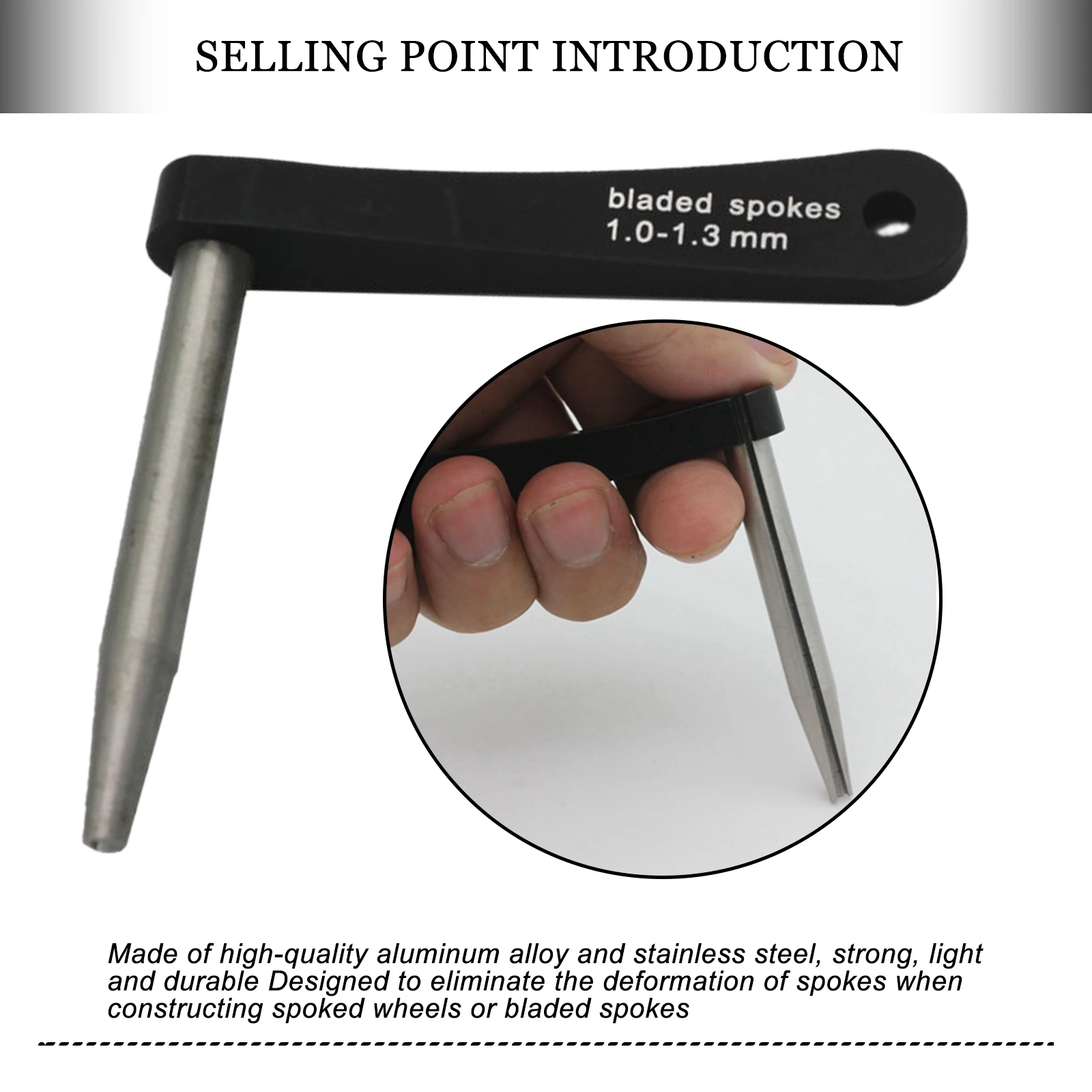 Велосипедный держатель для спиц Ремонтный гаечный ключ от 0 8 до 1 3 мм комплект