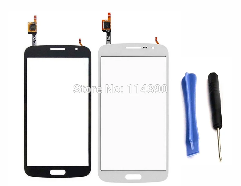 Новый черный/белый дигитайзер сенсорный экран стеклянная панель передняя для