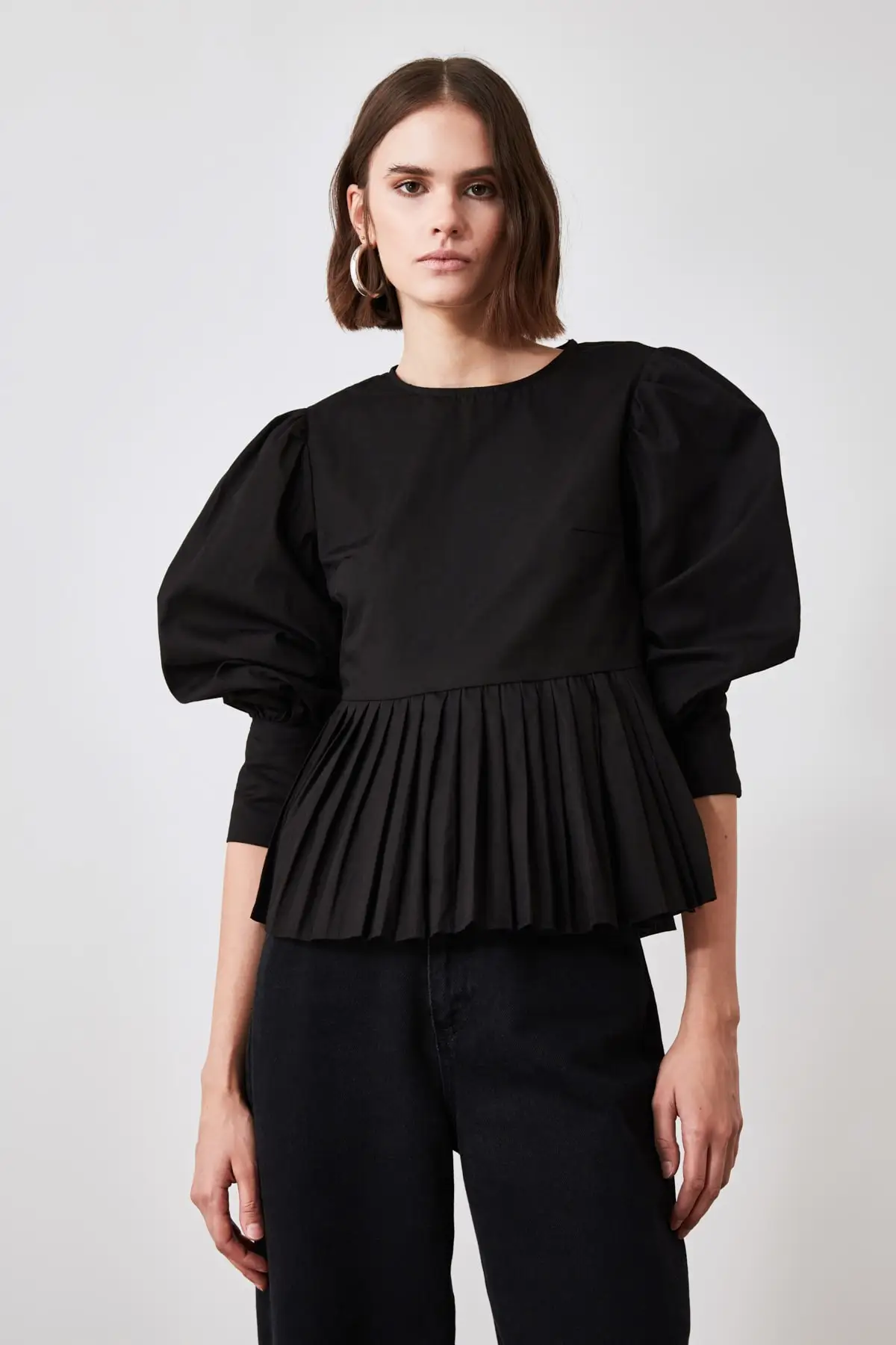 

Trendyol Piliseli Bluz TWOAW21BZ0538