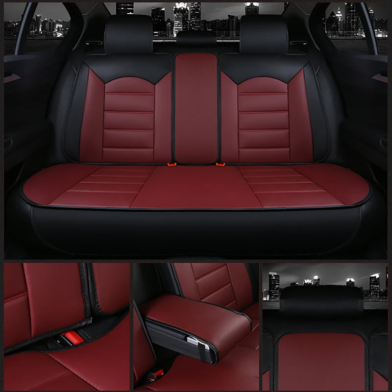 Универсальные кожаные чехлы для автомобильных сидений kalaisike Dodge все модели ОЗУ