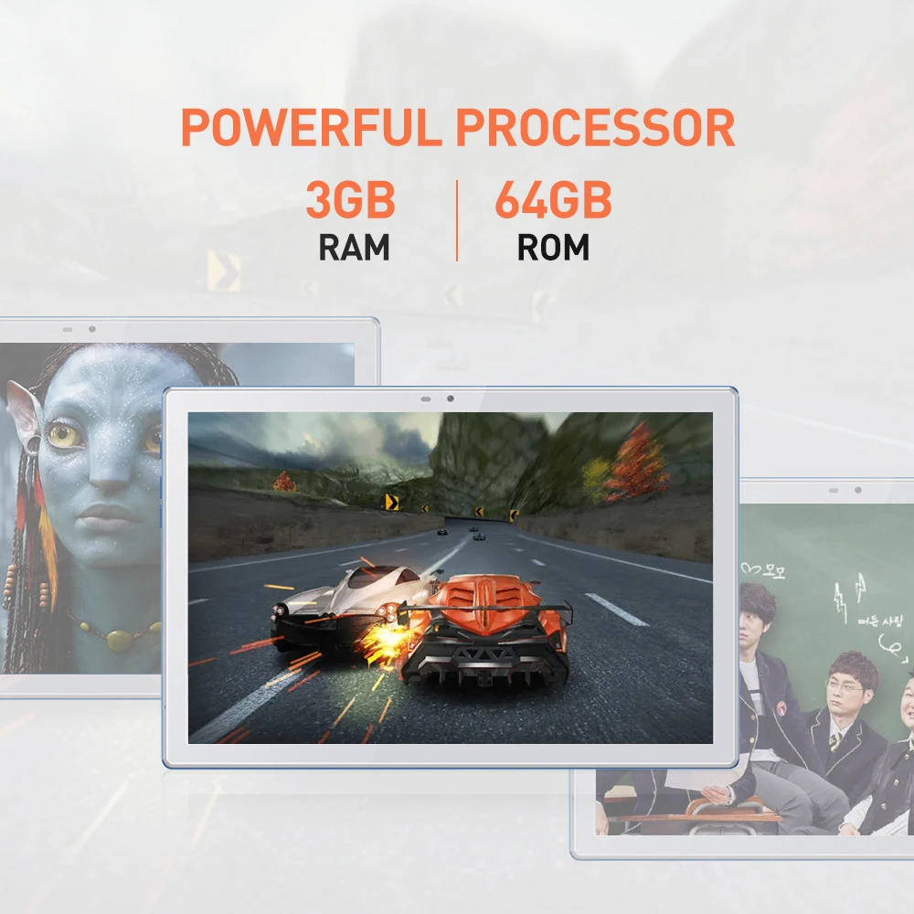 UNIWA UTAB M1050L 10.1 inch Tablet PC Phone Android 9.0 3GB RAM 64GB ROM 13MP Rear camera Helio P60 Octa Core Tablet