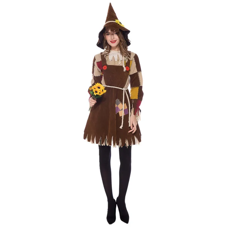 Карнавальный костюм волшебника из унции тыквы страшный клоун цирк вечерние