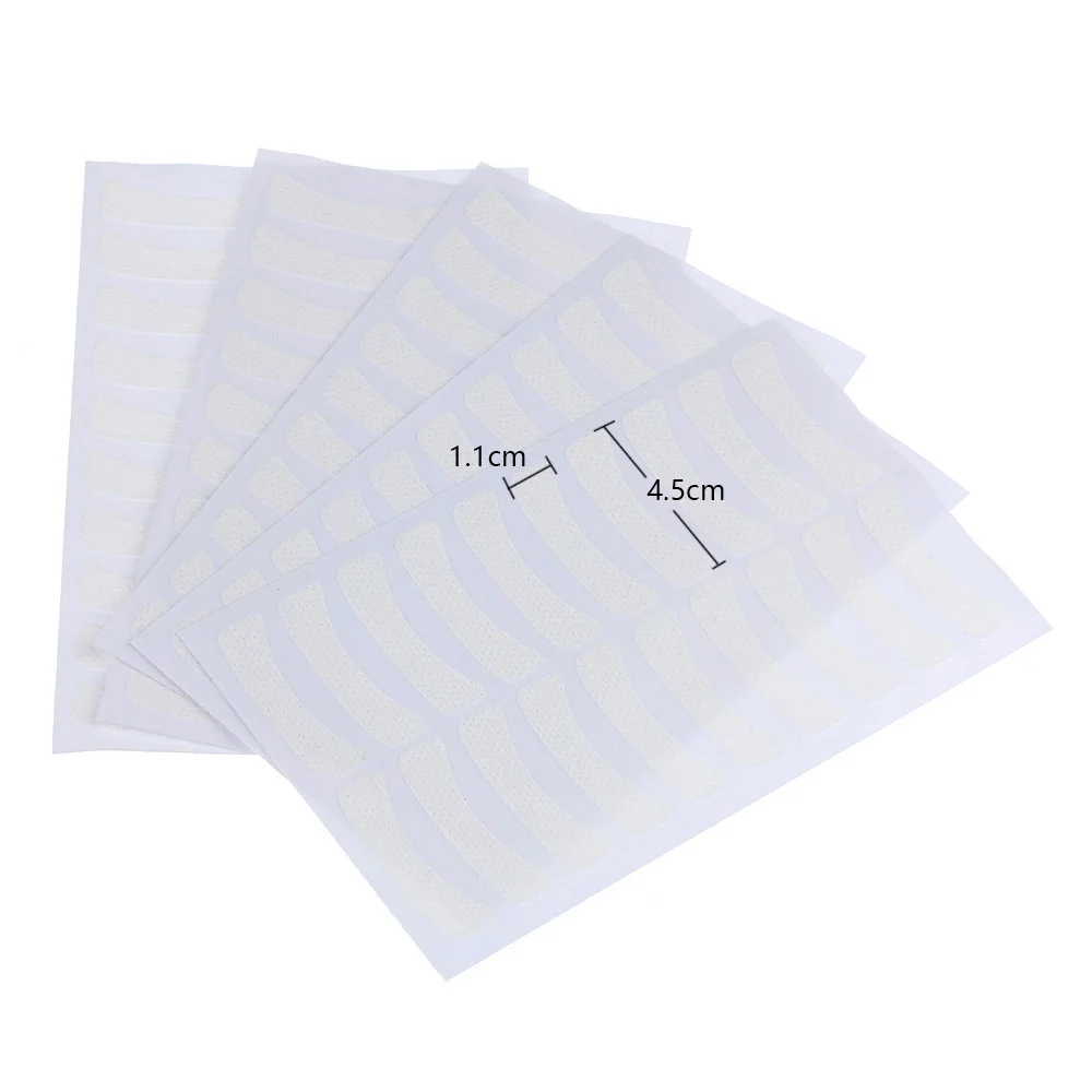 100 шт/20 штук макияж магнитные ресницы ткани колодки наклейки для глаз клей