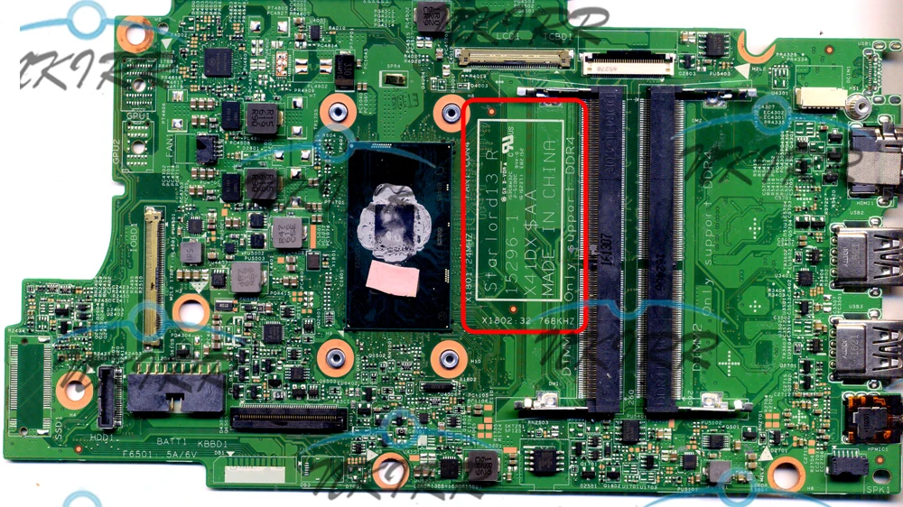 Материнская плата starlord13 _ R 15296 1 X41DX N7K0H C1HX7 Pentium 4405U DDR4 для Dell Inspiron 15 5568 5578 13 5368