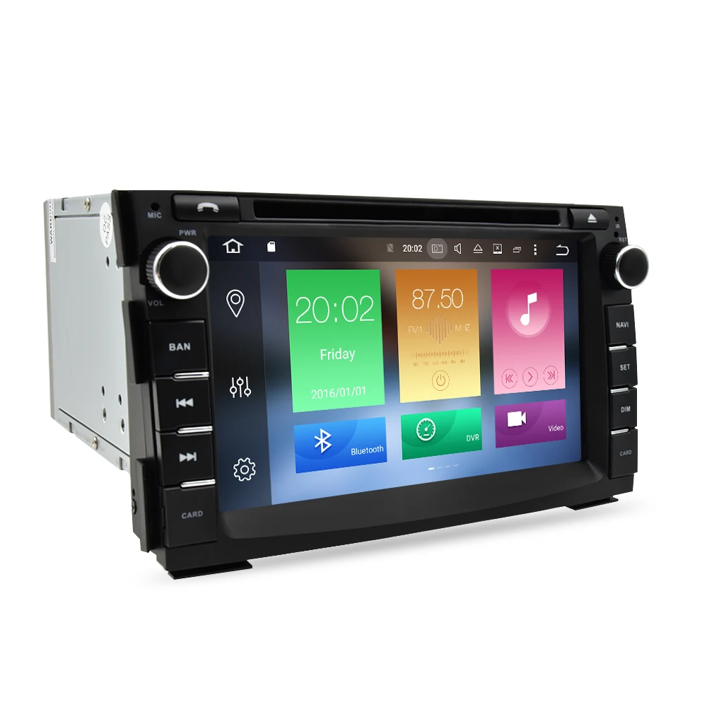 Фото Автомобильный DVD-плеер, мультимедийный проигрыватель с GPS, Glonass, Android 9,0 для Kia Ceed 2010, 2011, 2012, авто, BT, RDS, радио, аудио, видео, стерео №3