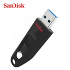 SanDisk Ultra USB флэш-накопитель 256 ГБ 128 Гб 64 Гб флэш-диск 32 ГБ 512 ГБ USB 3,0 флеш-накопитель 130 МБс.с USB флешка для ПКноутбука U диск