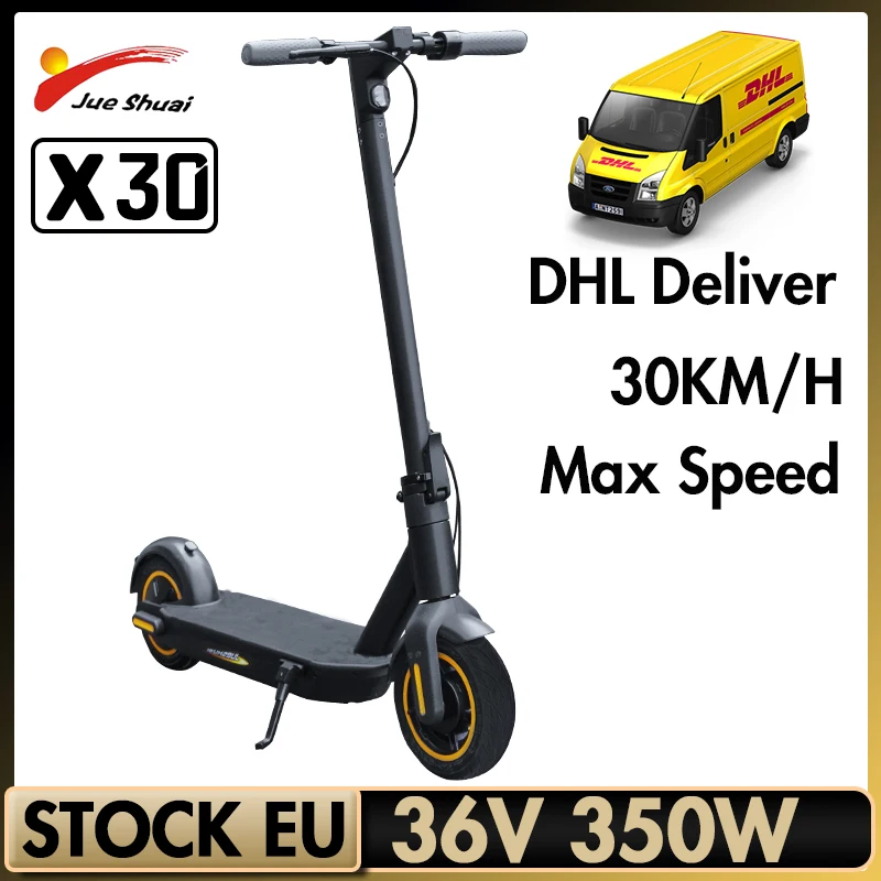 Электрический скутер в наличии EU Stock Max X30 36 В 350 Вт 30 км/ч максимальная скорость 40
