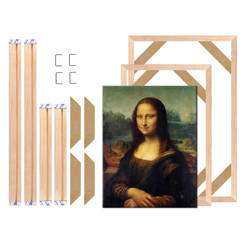 Wood Photo Frames For Pictures Wall Hanging DIY Natural Wooden Frame Canvas Painting Poster Foto Moldura Cadre | Дом и сад