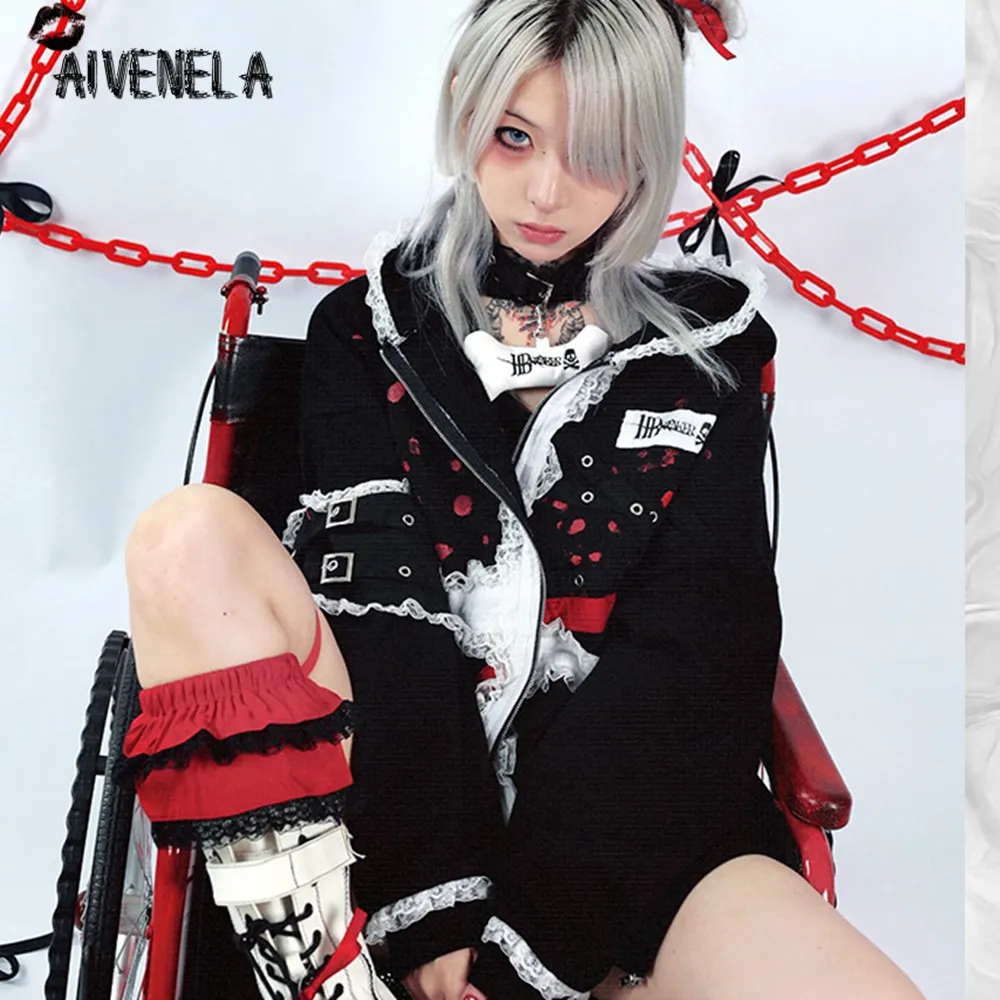 Женский бархатный свитшот с длинным рукавом в готическом стиле - купить по