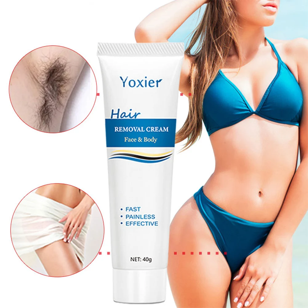 

Hair Removal Cream Mild Painless Hair Remover For Armpit Legs and Arms Skin Care Body Care Depilatory Cream 40g For Men Women
