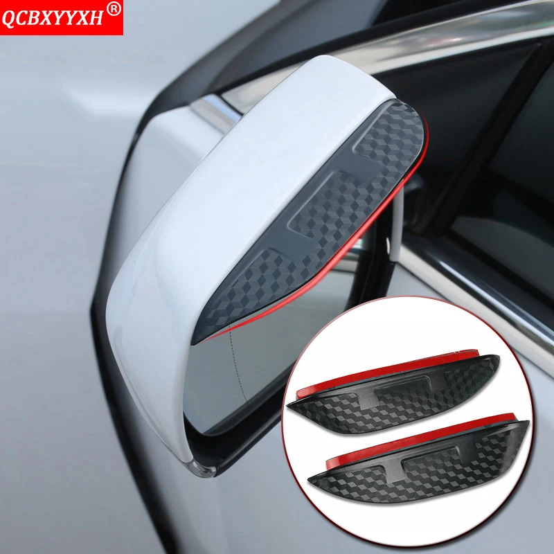 Стайлинг автомобиля зеркало заднего вида защита от дождя автомобильные наклейки