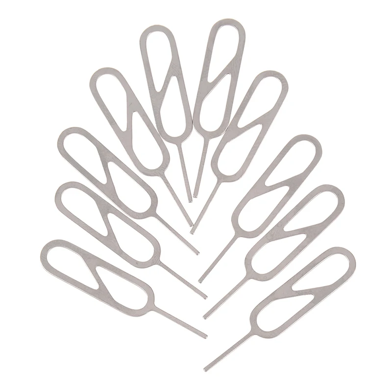 10 шт. металлический лоток для сим-карты удаление извлечения контактный ключ