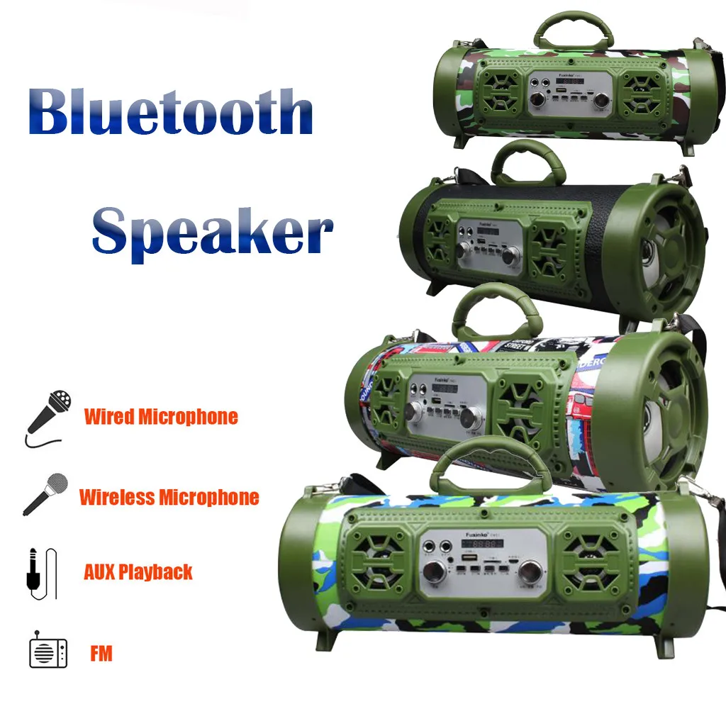 Bluetooth Колонка HIPERDEAL Беспроводная портативная стереозвук с большой мощностью 10 Вт