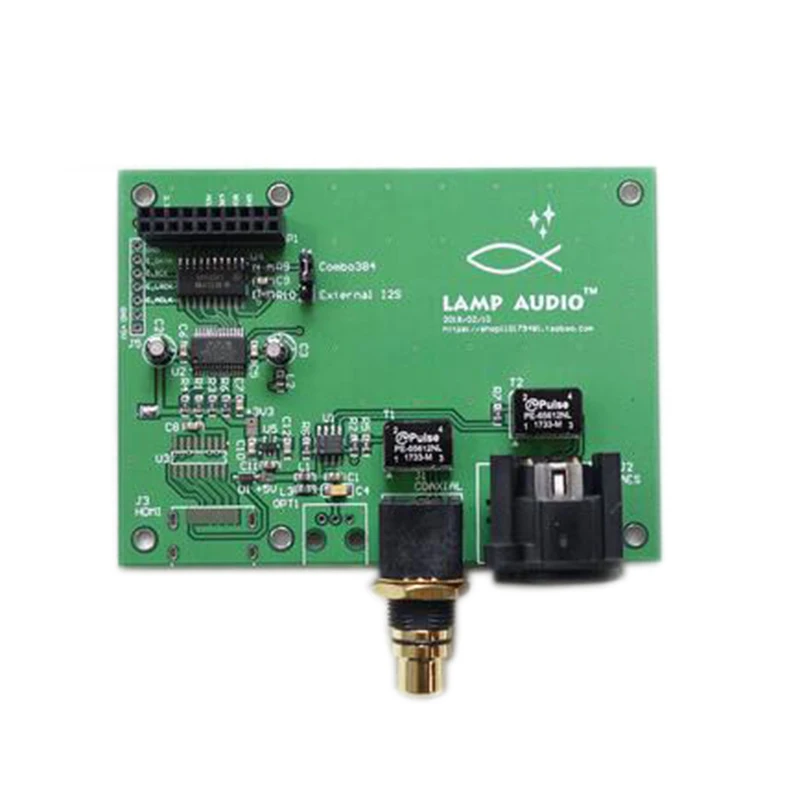 Цифровой интерфейс USB I2S/IIS XMOS Коаксиальная волоконная Выходная плата SPDIF AES T1551 |