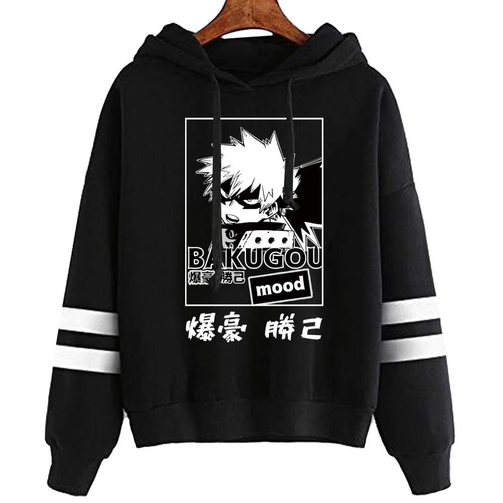 

2021 Harajuku My Hero Academia Unisex Bakugou Katsuki Hoodies
