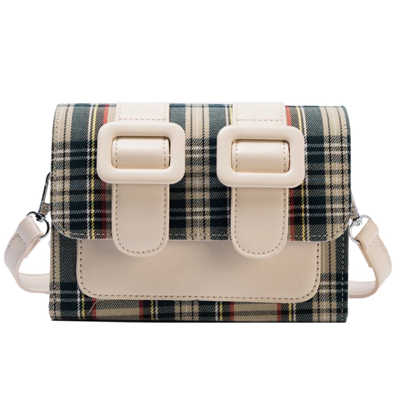 

Women Shoulder Bag Bolsos PU New Outdoor Shoulder Bags Size SM Lattice Woman Crossbody Bags For Women