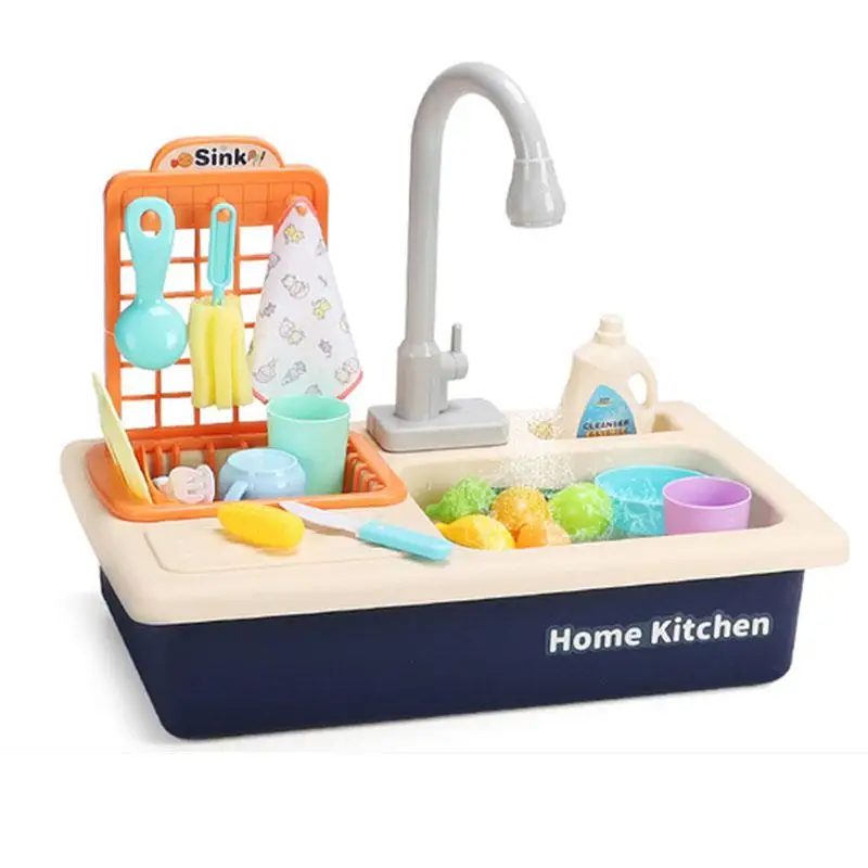 Детский игровой дом посудомоечная машина электрическая циркуляция воды