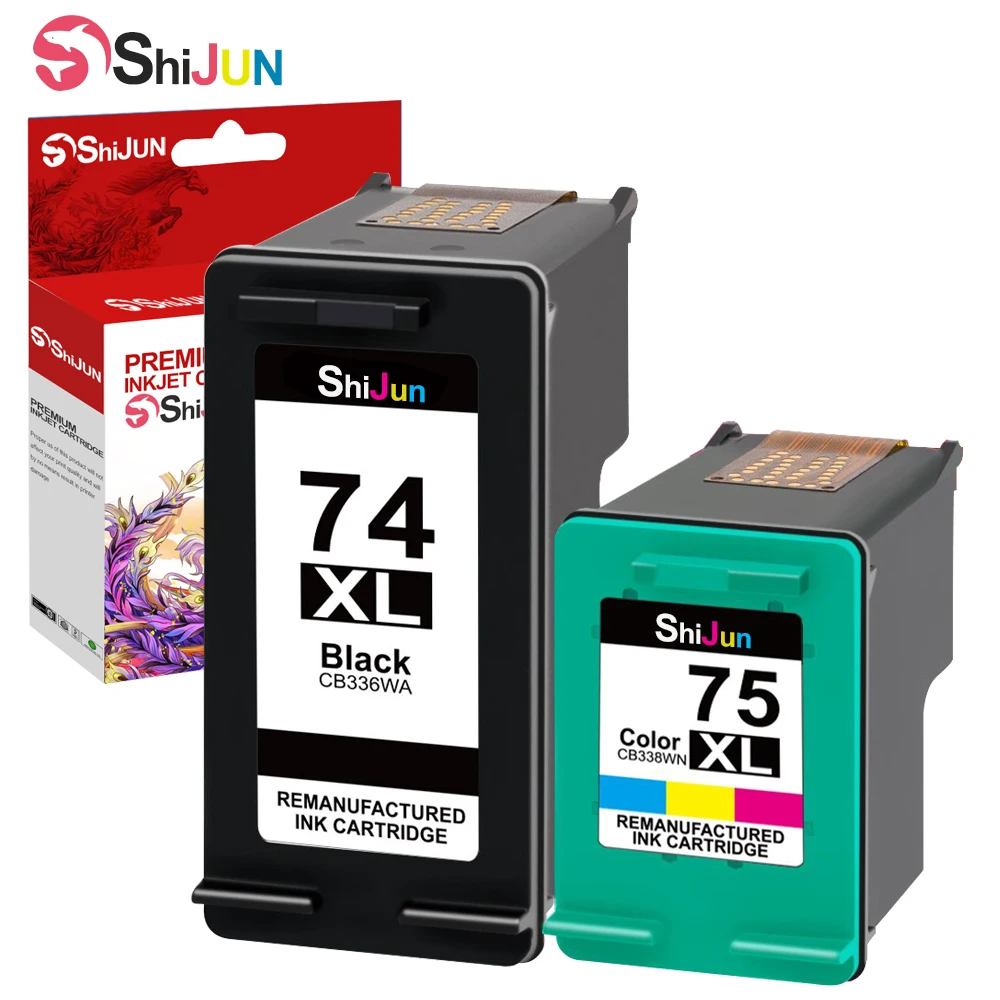 Чернильный картридж совместимый с принтером HP 74 XL 75xl для принтера Deskjet C4200 C5200 C4580