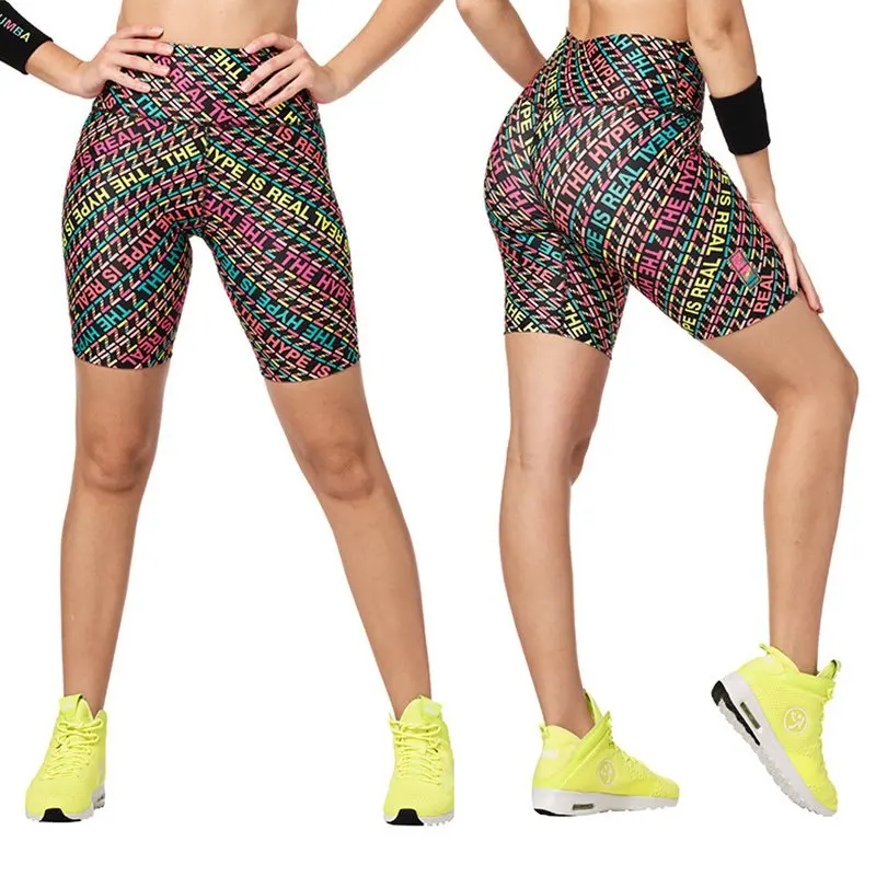 Одежда Zumba новинка дешевая Женская одежда штаны для йоги аэробики бега фитнеса