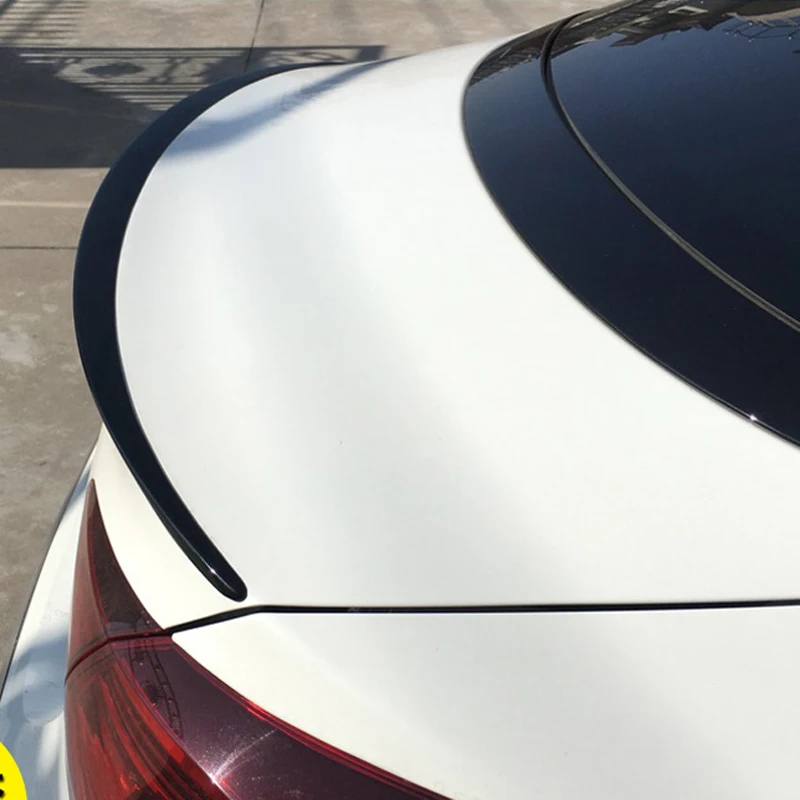 Для Volkswagen VW Passat CC 2009 2016 Авто ABS пластик Неокрашенный задний Багажник крыло губа