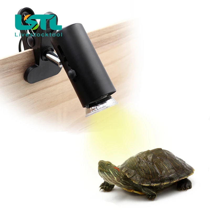 

220V Pet Reptile Heat Lamp UVA+UVB 3.0 Kit with Clip-on Ceramic Lights Holder UVA Heating Lamp Set Tortoises Lizards Lighting