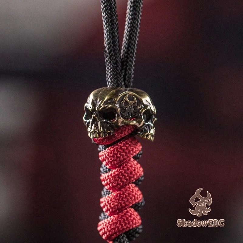EDC тибетский серебряный латунный нож бусины подвеска искусственные украшения
