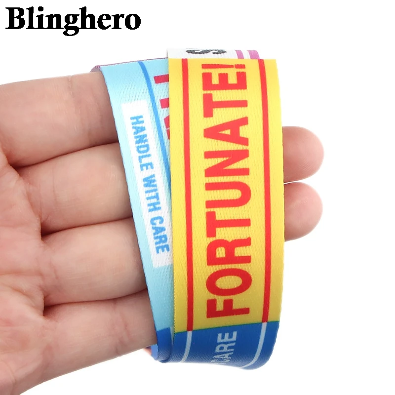 CA421 предупреждающий знак ремешки крутой шейный ремень ключи для мобильного