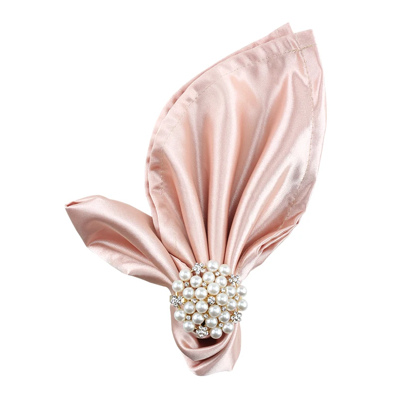 Комплект из 6 шт. 46*46 см Сатиновые туфли столовые салфетки много Цвета ужин в